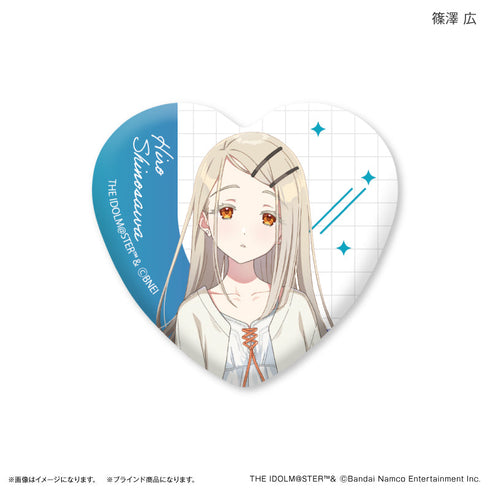 『学園アイドルマスター』トレーディングハート型缶バッジ 【全12種】(BOX)【202509再販】